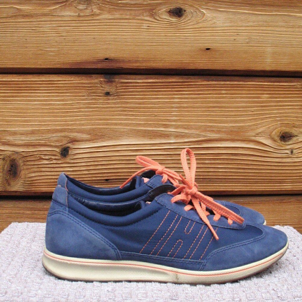 ECCO Womens Jogga Nubuck Sneakers 37 6.5